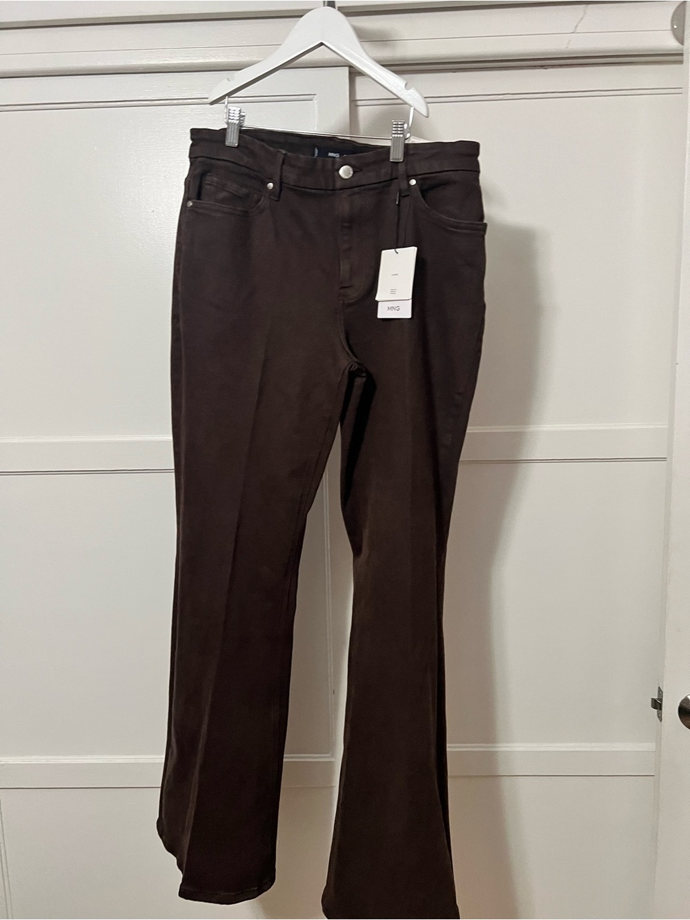 Mango Brown Flare Jeans